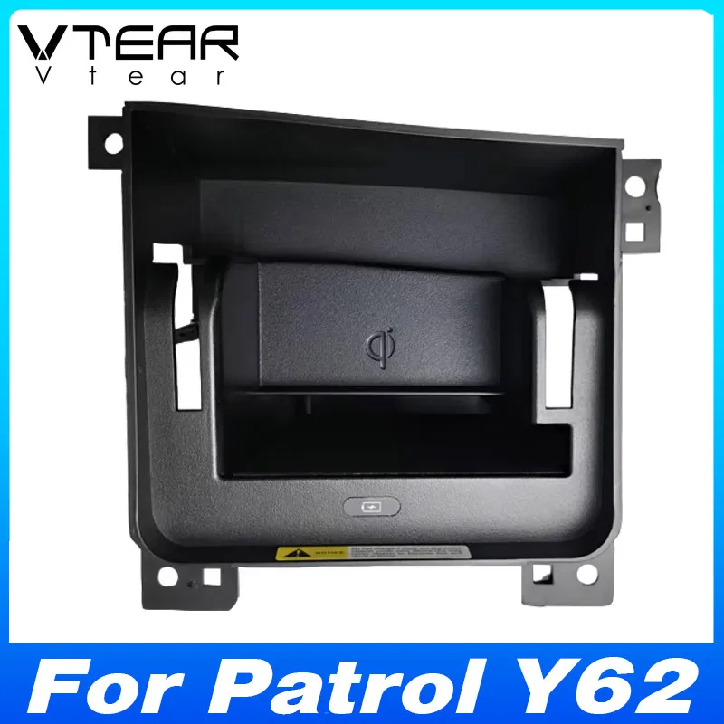 

Автомобильное беспроводное зарядное устройство для Nissan Patrol Y62, адаптер для быстрой зарядки сотового телефона, аксессуары для модификации интерьера