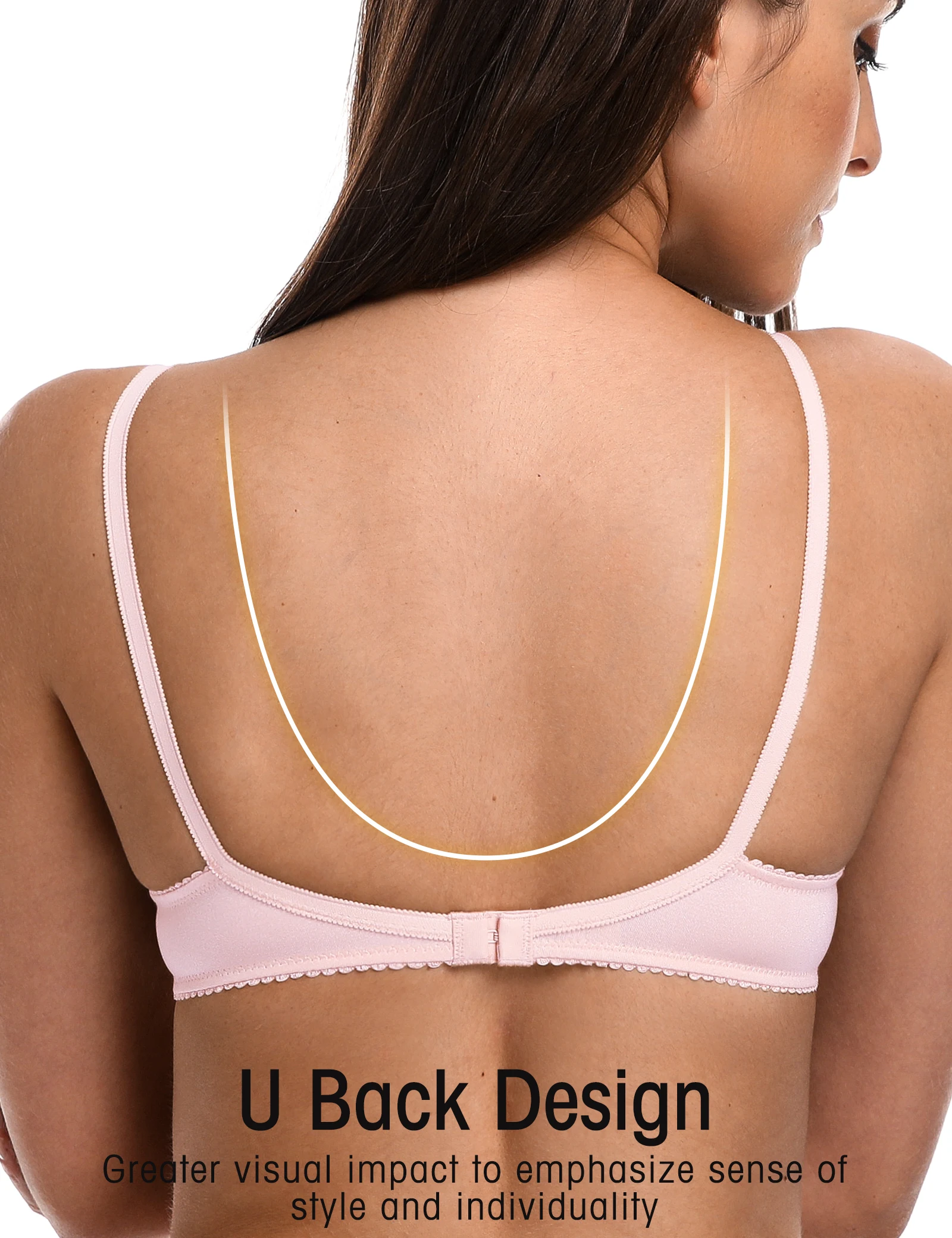 WingsLove Sexy See through Bralette Bras For Women Lace Mesh Half Cup Underwear Female Unlined Sheer Bra Soft Underwire Lingerie