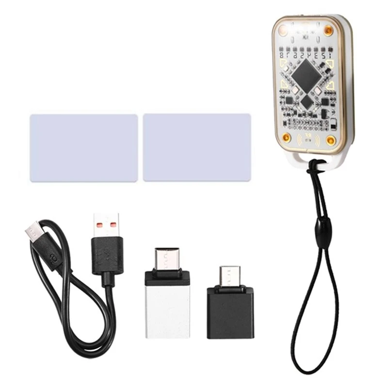 B50C Chameleon V3.0 RFID Smart Chip Emulator Reader 125Khz 13.56Mhz ID IC Card Smart Tag Copyer Read Writer +2Xuid Card