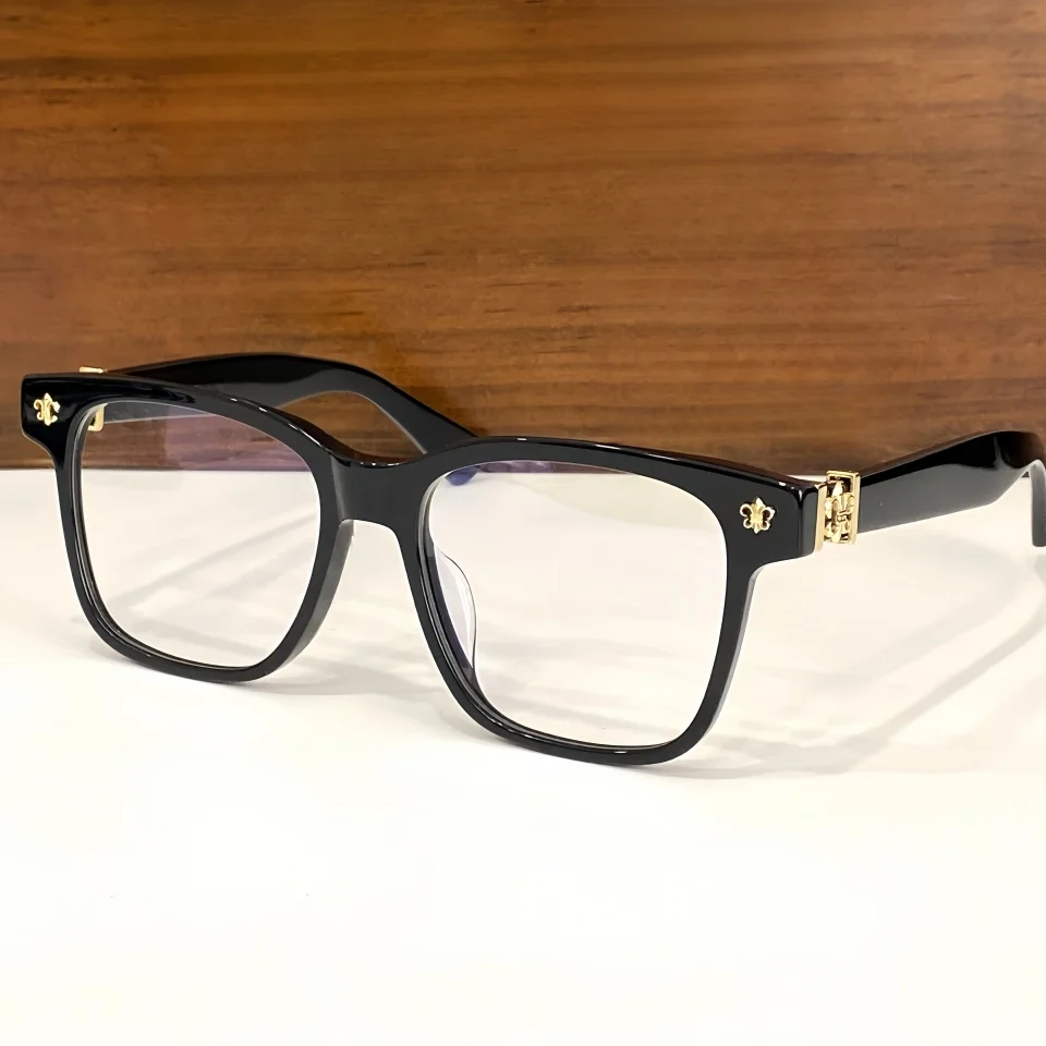 

Men's Glasses Frame Women's Anti-blue Reading Glasses Fashion Classic Acetate Retro Large Frame Personality Square Glasses