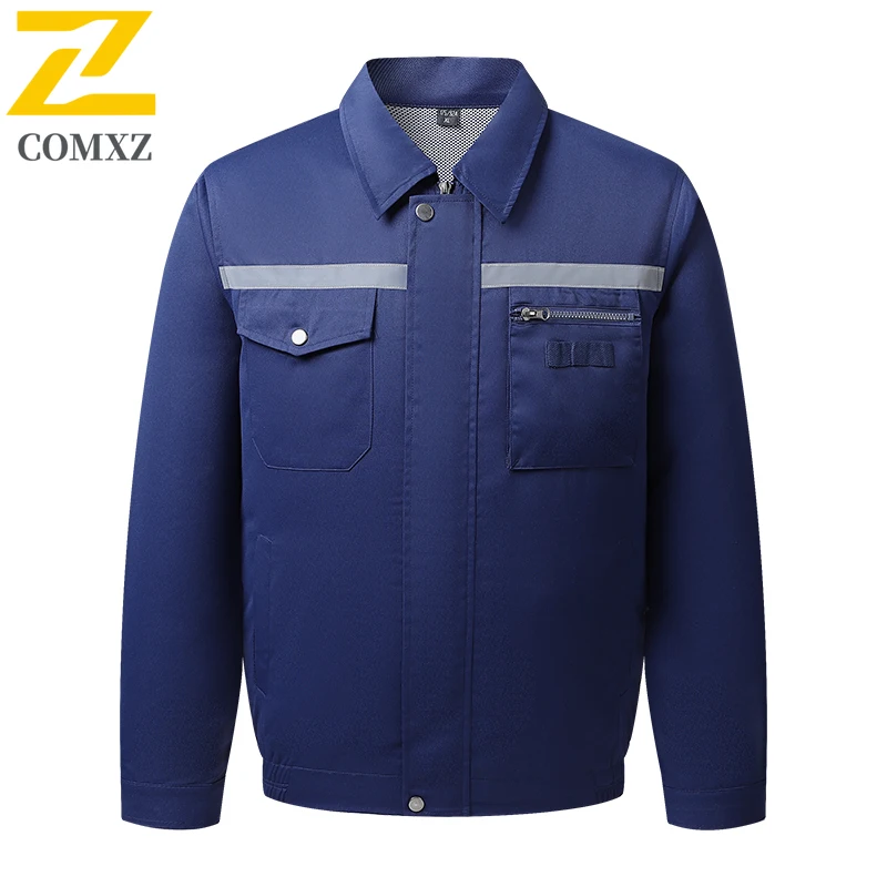 Cool Air Conditioner Jacet 2025 Summer New Men's USB Refrigeration Fan Work Jacket Lightweight Breathable Safe Reflective Coat