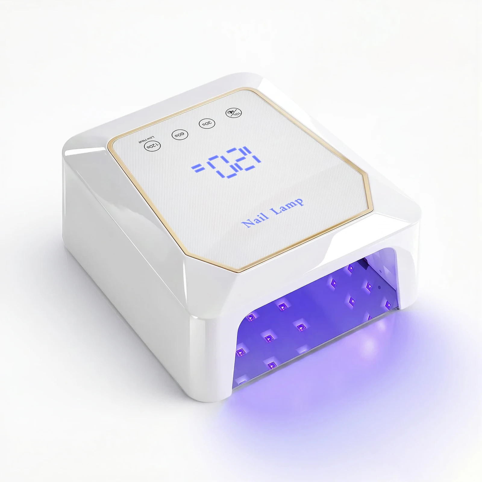 Cordless 96W Rechargeable Nail Dryer UV LED Gel Curing Lamp Fast Drying Professional Manicure Pedicure Salon Equipment