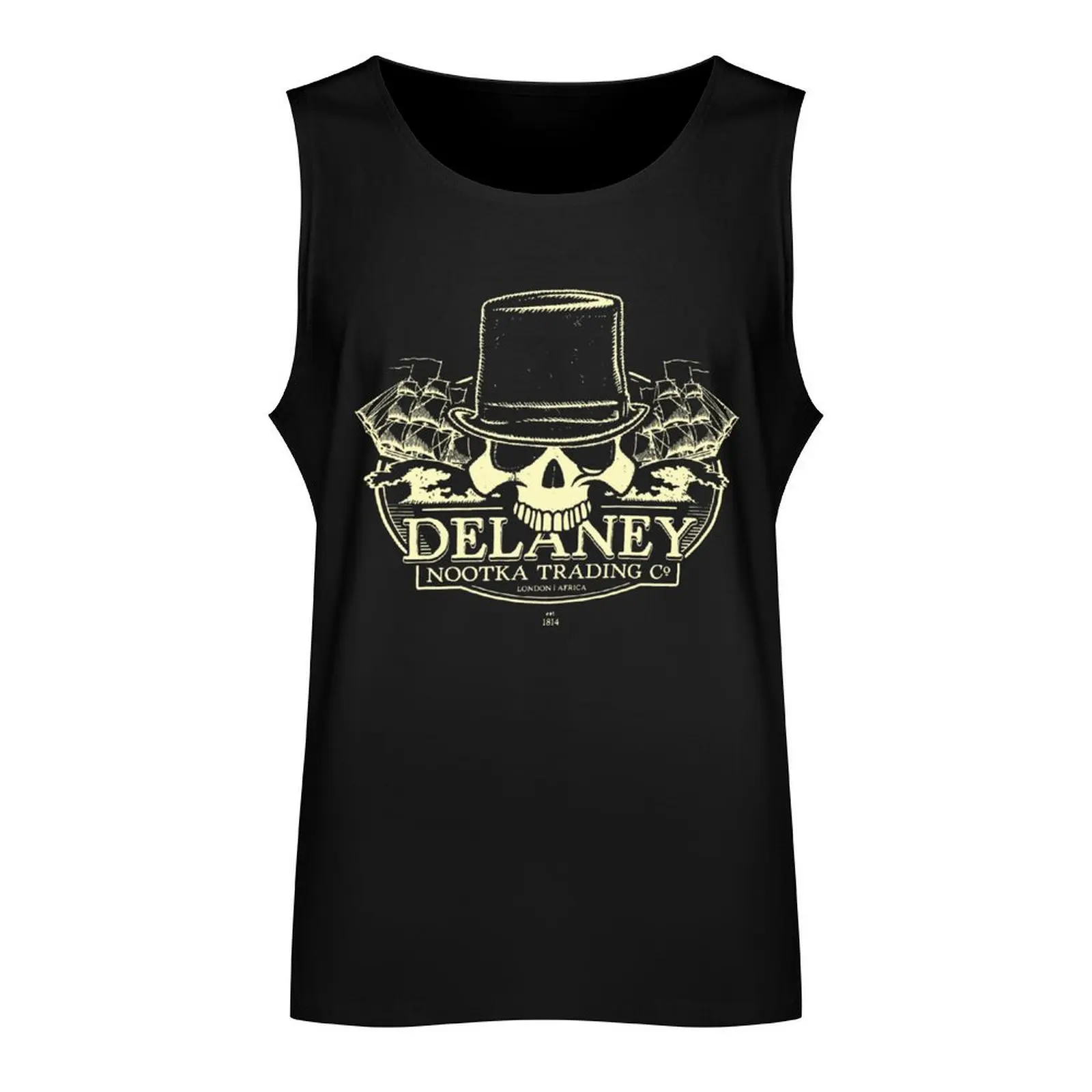 Delaney Tank Top Man clothes for gym Sleeveless T-shirt Men's vest