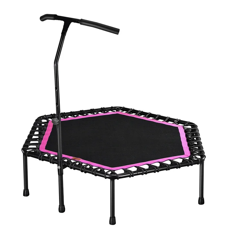 Professional Gymnastics Indoor Hexagonal Fitness Trampoline with High Quality