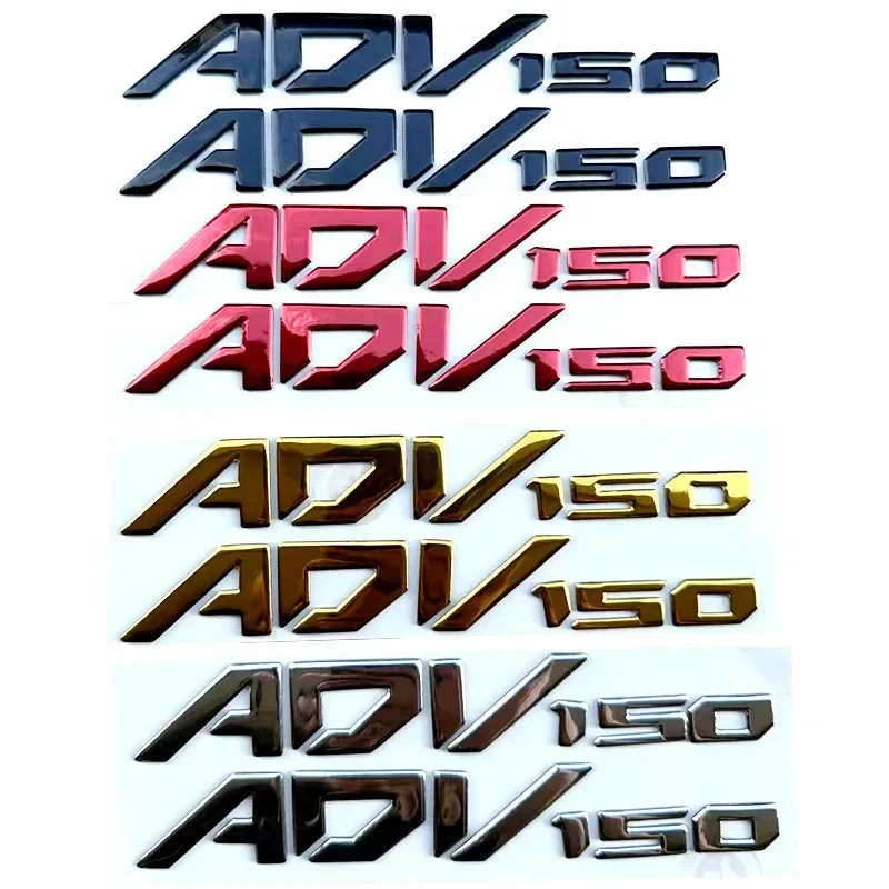 Motorcycle Decals Stickers Embleem Badge 3D Logo Decal Verhoogd Wiel Tank Decals Moto Voor HONDA ADV150 ADV-150 Scooter Gemodificeerde