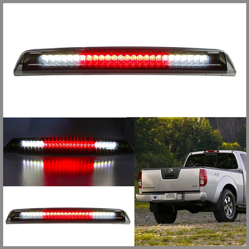 

Car LED Third Brake Cargo Light FOR 04-15 NISSAN TITAN FRONTIER 3RD Tail Brake Light Black Brake Stop Tail Cargo Lamp