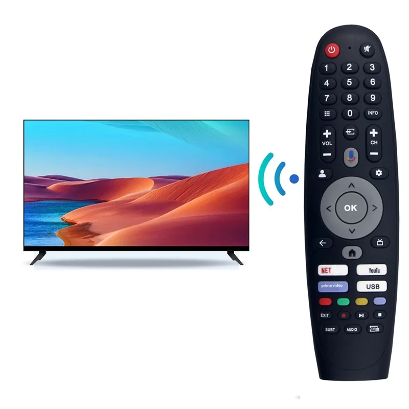 【Hot-Sell】For HYUNDAI RCA RCKGNTVV007 Replacement Remote-Voice-Enabled RCKGNTVV007 Remote Control