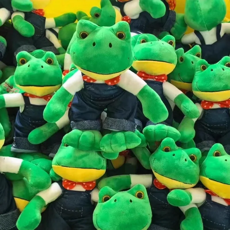 

Новая 25 см мультяшная плюшевая кукла-лягушка с волшебным выражением, мягкие длинные ноги, детская подарочная игрушка в виде пятен, чучело животного для детей