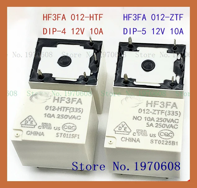 HF3FA 012-HTF DIP-4 HF3FA 012 -ZTF DIP-5