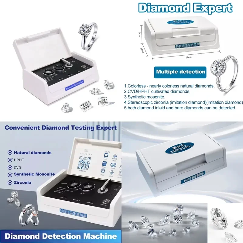 New Arrivals Portable Diamond Tester Selector Gem Identification Tool Inspector Equipment for Jewelry