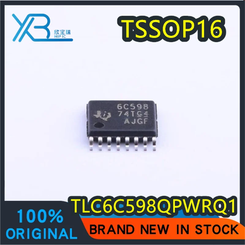 

(10/100 pieces) TLC6C598QPWRQ1 SMD TSSOP-16 Silkscreen 6C598 LED driver chip Brand new original spot delivery fast