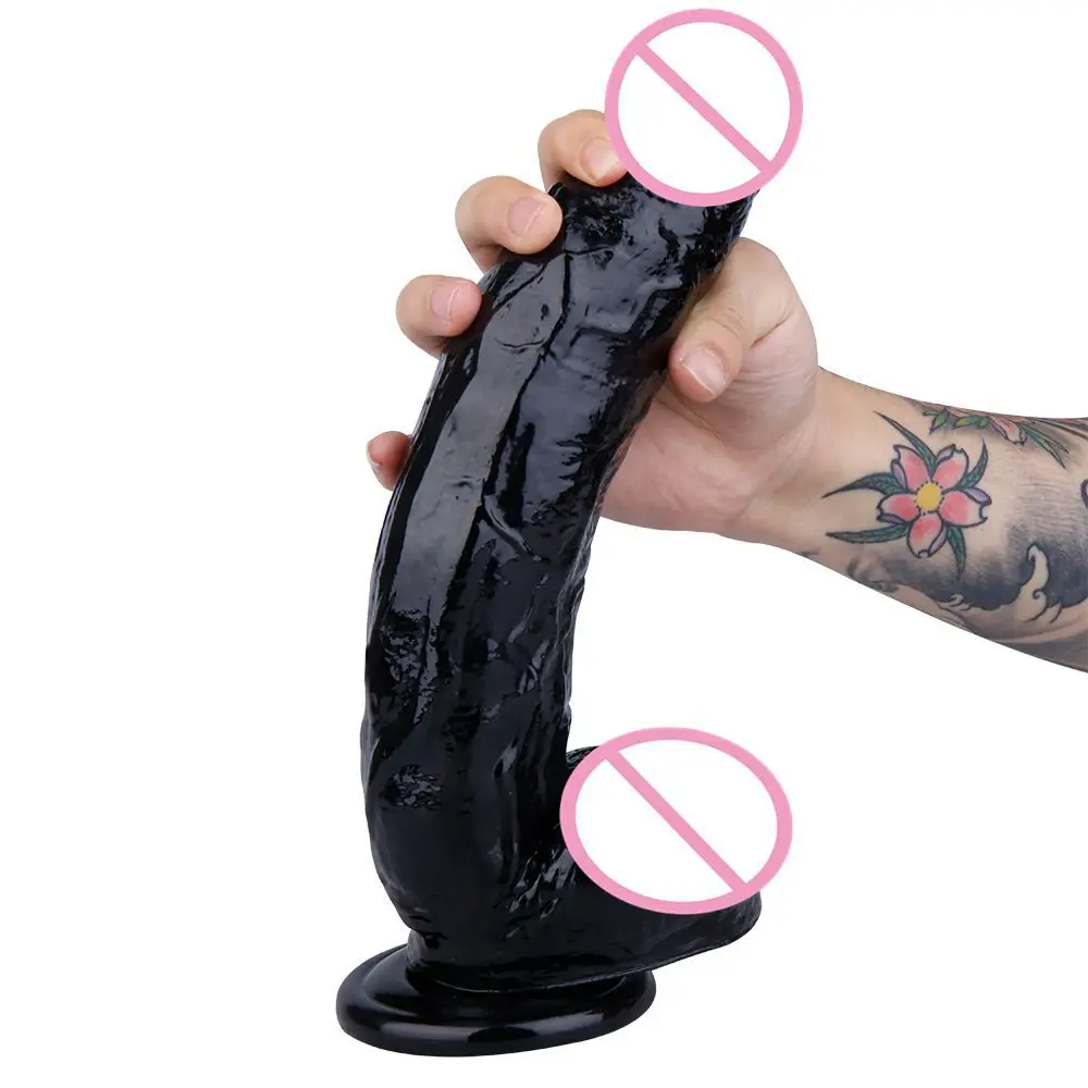 Female Masturbator Huge Flesh Realistic 11.8inch 30Cm BIG Dildo Vagina Anal Butt Penis Suction Cup Anal Woman Adult Xxl Sex Toy