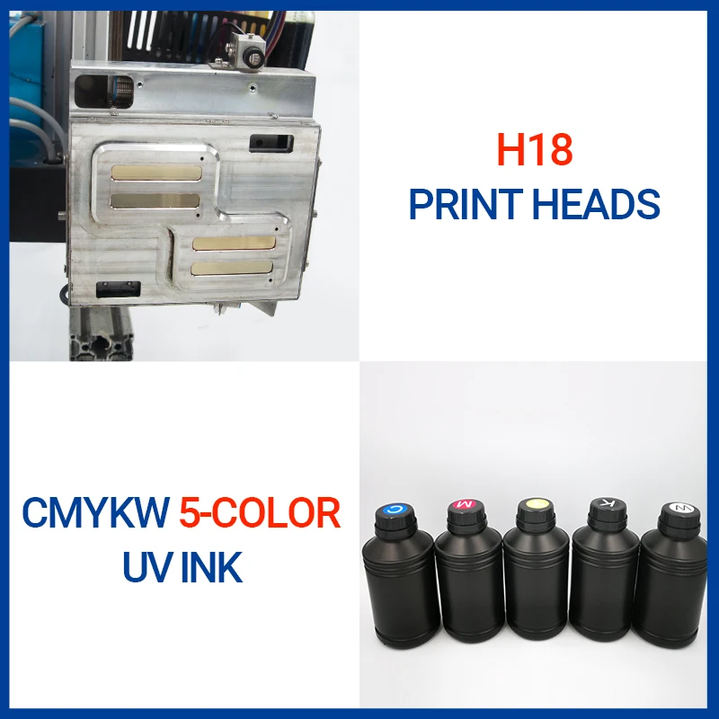 TH-UV128T 2 في 1 عالية الدقة وانخفاض استهلاك الحبر الذكية طابعة الجدار والأرضيات آلة طباعة أرضية الجدار