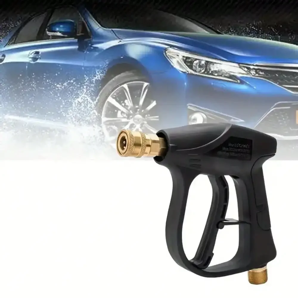 مسدس مياه لغسيل السيارات على شكل مروحة عالية الضغط - اتحاد فوهة 5 ألوان من الألومنيوم لتنظيف السيارات