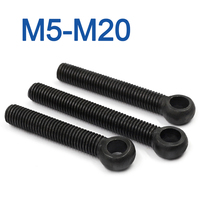 M5 M6 M8 M10 M12 M14 M16 M18 M20 Carbon Steel  Eye Bolts M6 M8 M10 M12 Slip-Kot Ring Link Bolt C0082 Q190 Q191 DIN444 UNI6058