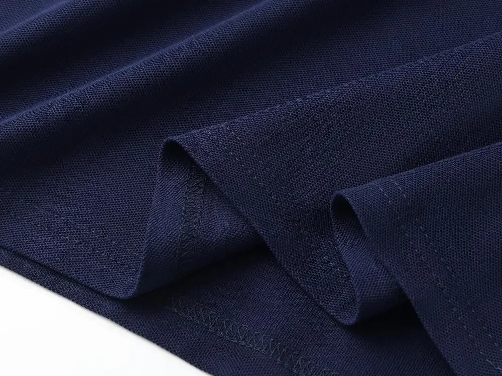 100% reine Baumwolle, hochwertiges Marken-Herren-Poloshirt mit kurzen Ärmeln, Sommer 2026, luxuriöses Mode-Golf-Oberteil mit Pony-Stickerei, lässiges T-Shirt – Detail 25