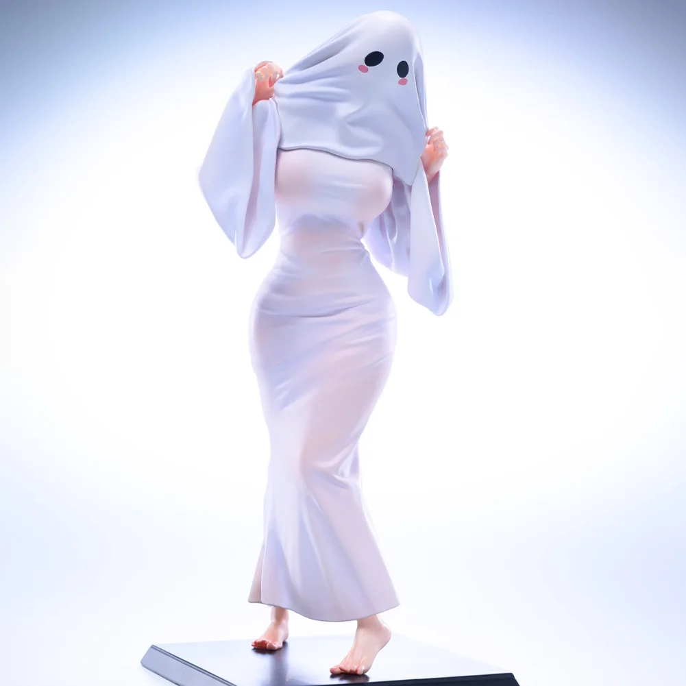 アニメゴーストガールフィギュアゴーストガールアクションフィギュアゴーストガール置物人形モデルおもちゃ収集像ギフトデスクトップ装飾品 20 センチメートル