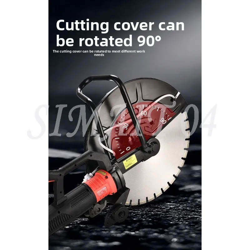 Suitable for Reinforced Concrete Wall Cutting Machine CuttingMachine High Power Handheld Large Single Piece SlottingMachine