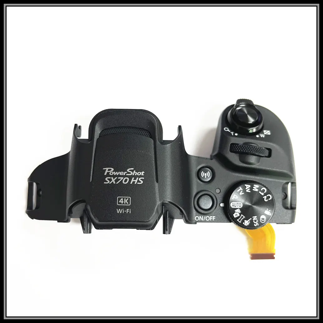 مجموعة الغطاء العلوي الكامل الأصلي ، قطع غيار إصلاح لكانون Powershot SX70 HS SLR ، جديد