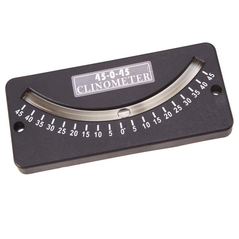 AA58 45-0-45 Inclinometer Mini Protractor Inclinometer Angle Measuring Instrument Tilt Gauge Slope Meter