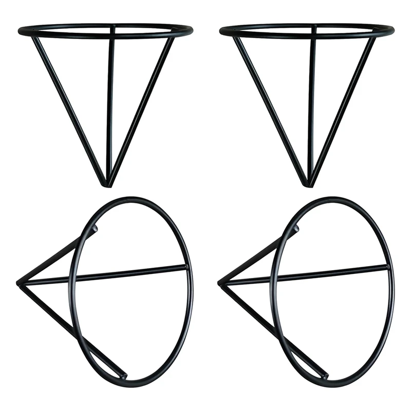 

4 Pieces Avocado Seed Growing Metal Stand For 3.15 Inch Wide Cup Root Seed Growing Stand Triangle Metal Stand For Seeds