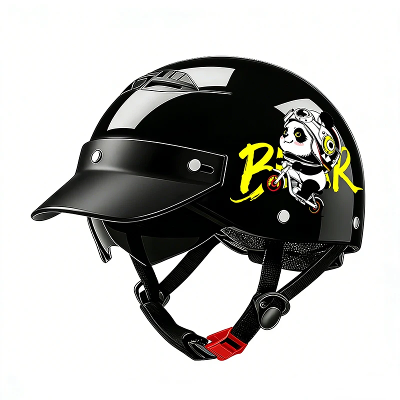 

The 3C-certified electric bicycle helmet is a lightweight, adjustable safety helmet designed for urban commuting.
