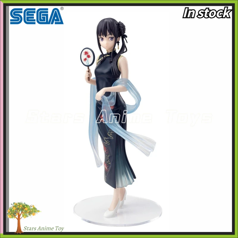 

Original SEGA Luminasta Lycoris Recoil Inoue Takina Cheongsam Costume Anime Handmade Model Collection Toy