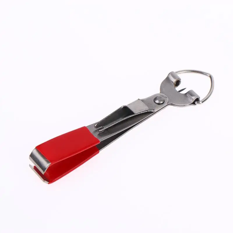 4in1 Fishing Tool Quick Tie Nail Clipper Line Pliers Sharpener For Hooks And Clear Eye Equipment