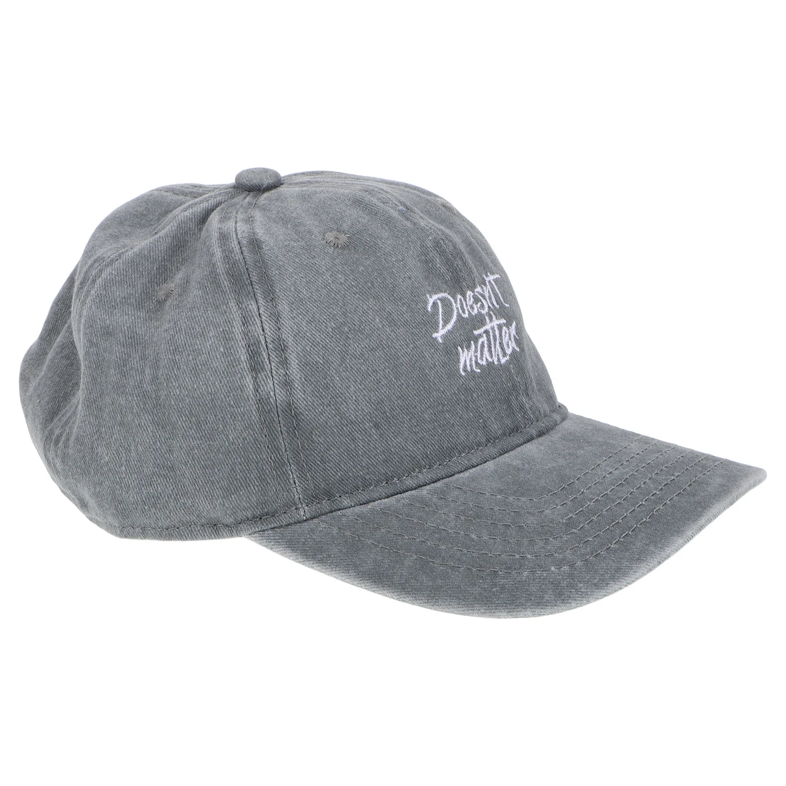 ヴィンテージ風ウォッシュ加工、ダメージ加工、刺繍入りベースボールキャップ、調節可能なスナップバック、カジュアル、アウトドア、日焼け防止、コットン、メンズ用ダッドハット
