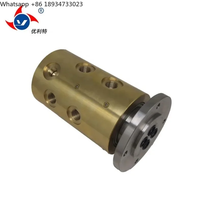 Deublin 1479-400 Rotary Joint Rotating Union Multi-Passage Pipe Fittings for Various Media and Pressures