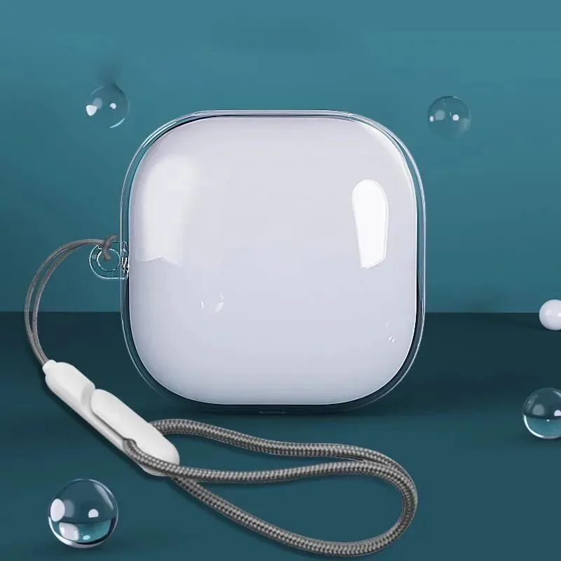 Skinlee For Samsung Galaxy Buds4 Pro Case Transparent Silicone Airbag Shockproof Cover For Samsung Galaxy Buds4 Pro Back Casing