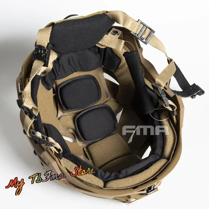 Outdoor Hunting FMA Tactical EX MIC FTP BUMP Helmet Airsoft EX Simple System EXF Wendy Helmet TB1044