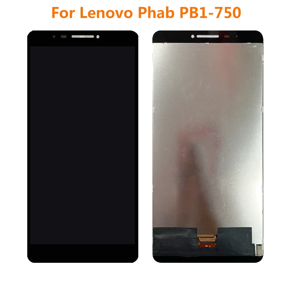 

7'' For Lenovo Phab PB1-750 PB1-750M PB1 750 LCD Display Touch Screen Digitizer Assembly Accessory Glass Panel Replacement Parts