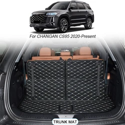For CHANGAN CS95 2020-2025 Custom Car Trunk Main Mat Waterproof Anti Scratch Non-slip Protect Cover Internal Auto Accessory