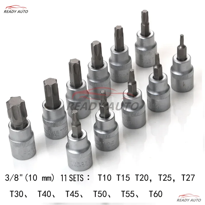 34 шт., набор торцевых бит Torx и насадок E-Torx Star, 1/2 дюйма, 1/4 дюйма, 3/8 дюйма, насадки «папа/мама», насадки для электронной безопасности, ручные гаечные ключи, инструмент для ремонта