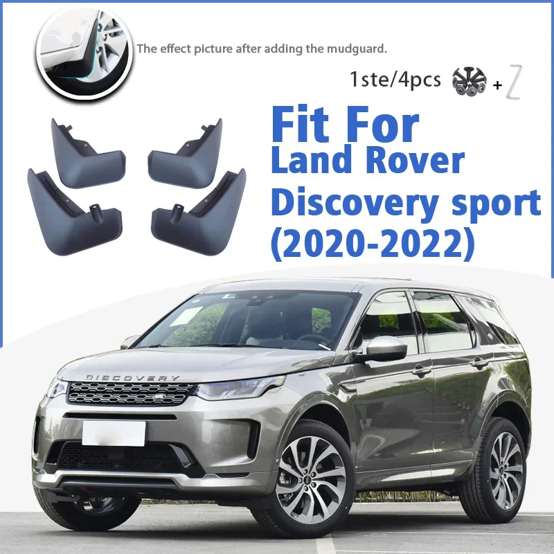 

Mudguard For Land Rover Discovery sport 2020-2021 Front Rear 4pcs Mudflaps Mudguards Car Accessories Splash Guard Fender 2022