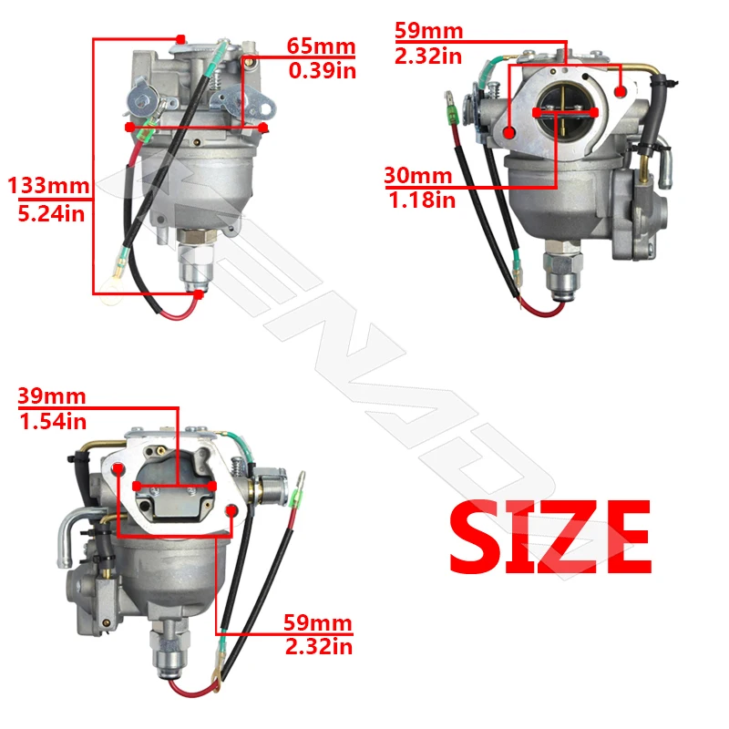 For Kohler CV730 CV740 S 25HP 26HP 27 HP Engines Tractor Carb Carburetor 24853102-S 24-853-102-S