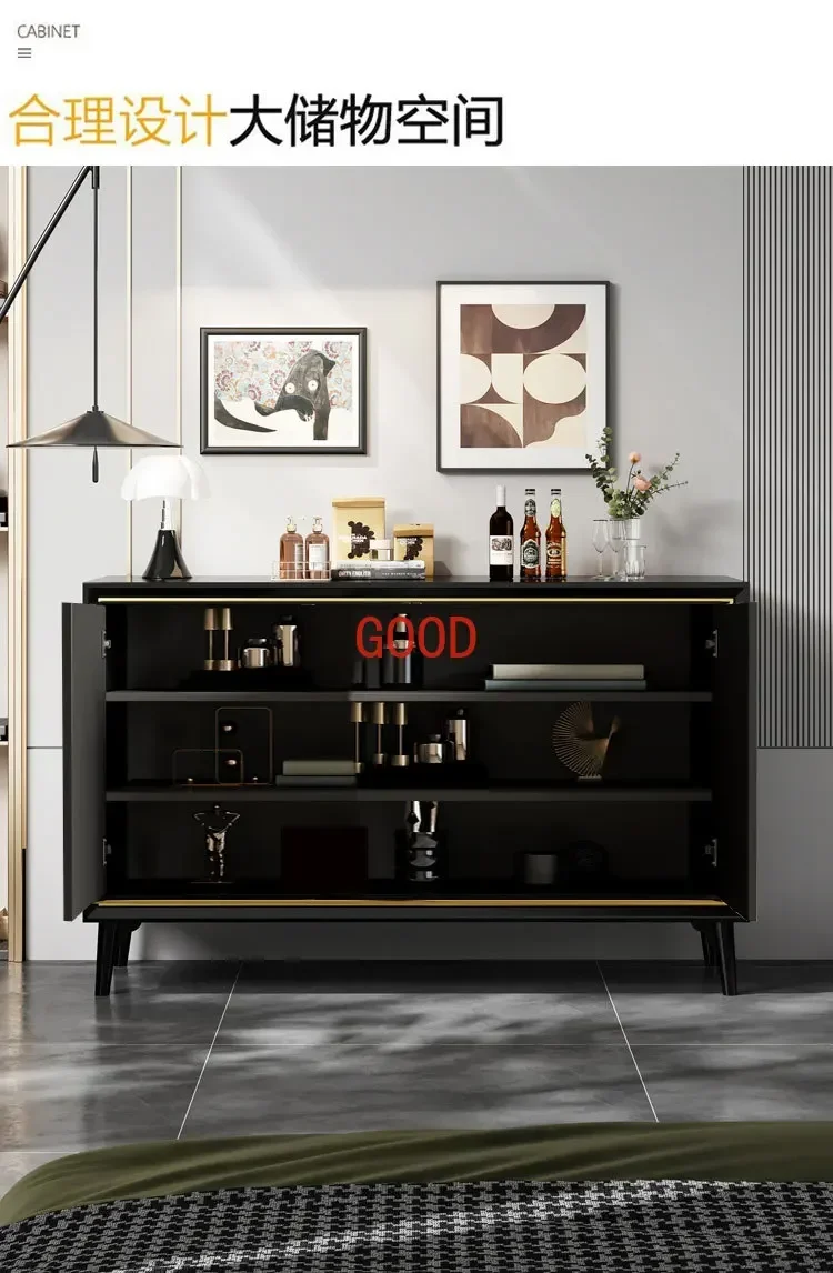 خزانة أحذية منزلية فاخرة وخفيفة من الخشب الصلب ومدخل وخزانة أحذية لغرفة المعيشة