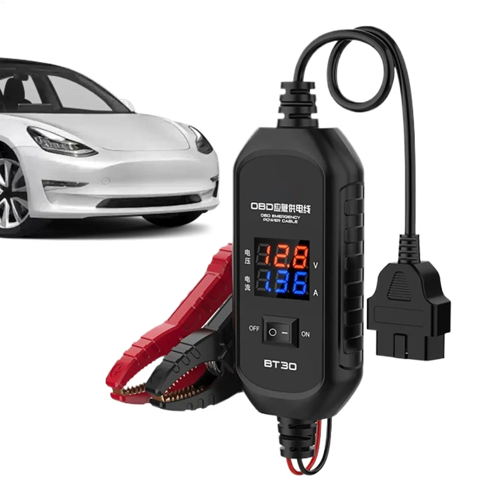 

Memory Saver for Car Battery OBD Power Supply Cable for Car Plug-and-Play Power Connector Automotive Accessories for Truck RV