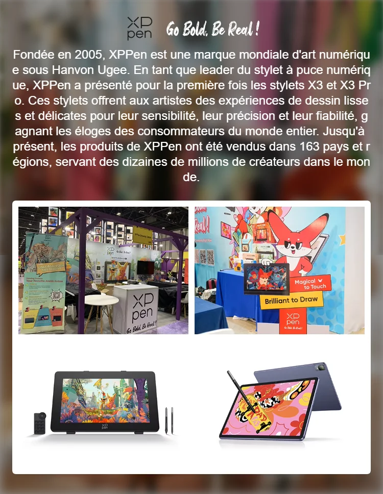 Tablette Graphique XP-PEN Artist 12 Pro – Écran 11.6 Pouces – Stylet 8196 Niveaux
