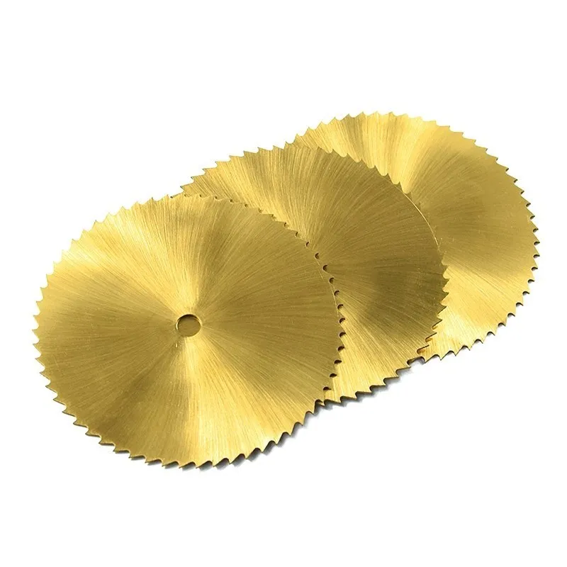 XCAN HSS Saw Blade 22-85mm Circular Saw Blade 60T/72T/108T/120T Titanium Coated Mini Cutting Disc for Rotary Tools Wood Metal 