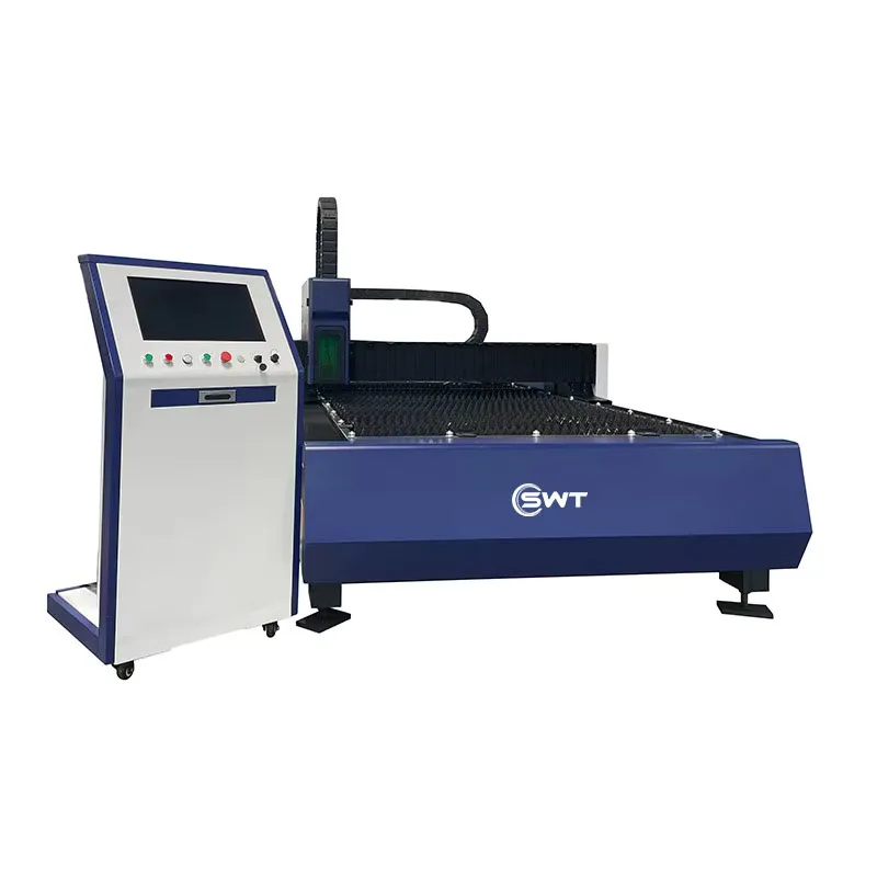 1500W 2000W 3000W 4000W 6000W CNC Cutting Hine For Steel Aluminum Sheet Metal Raycus Fiber Laser Cutter