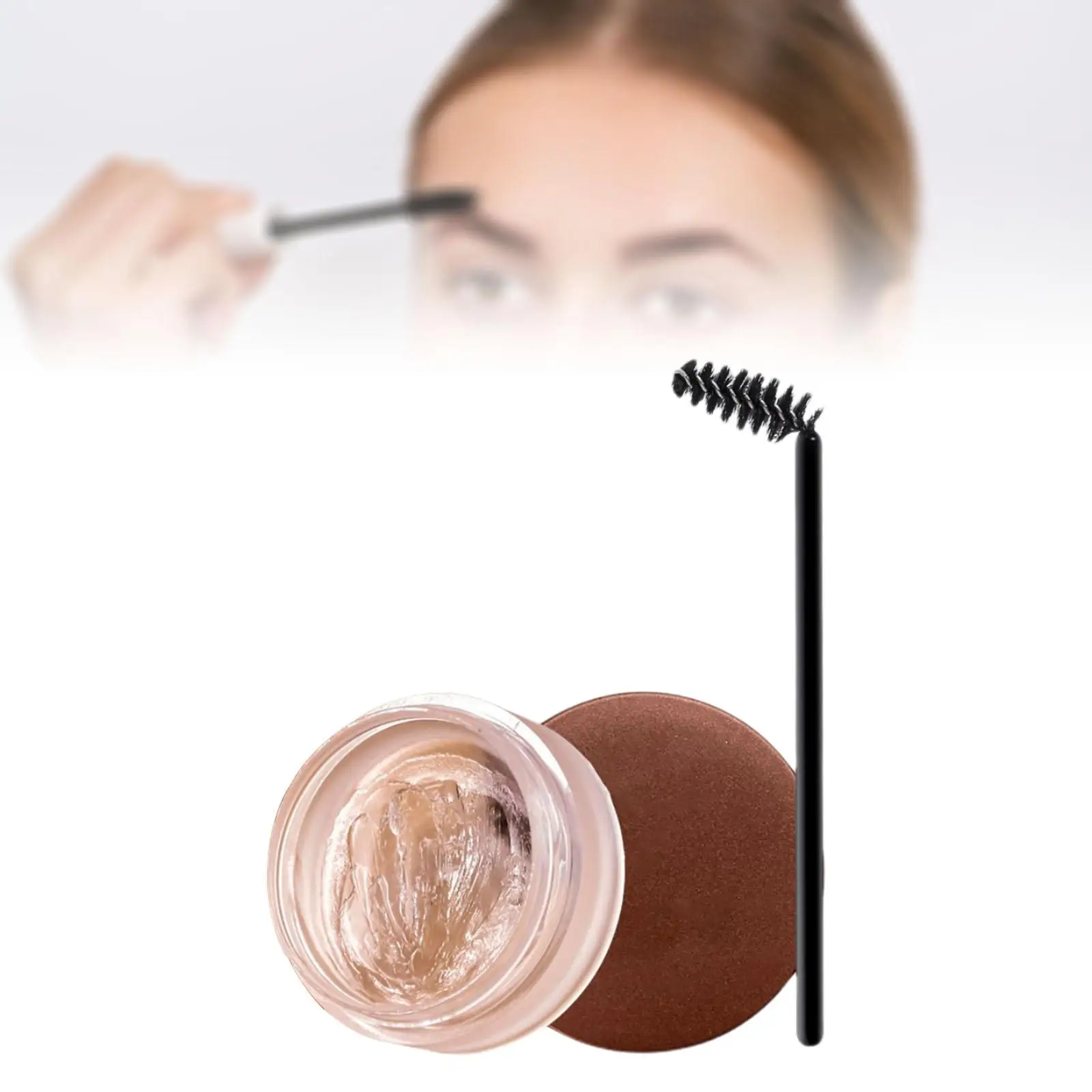 Wenkbrauw Zeep Kit Clear Brow Gel Up Wenkbrauwen Styling Zeep Wenkbrauw Wax Voor Natuurlijke Wenkbrauwen