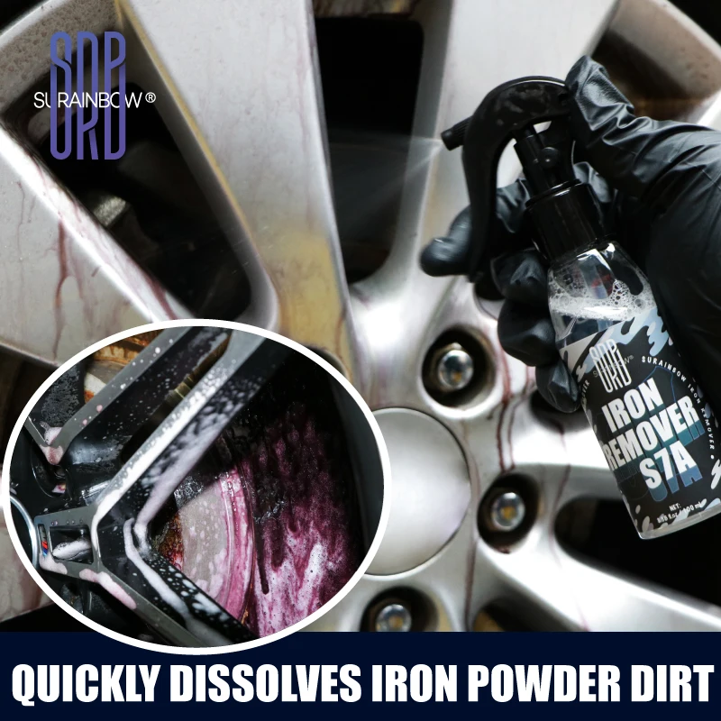 Iron Remover - Iron Out Fallout Rust Remover Spray for Car Detailing | Remove Iron Particles in Car Paint | Use Before Car Wash image 4