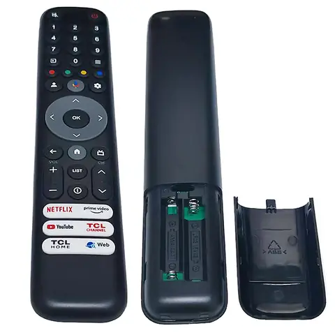 Replacement Voice RC833 GUB1 Remote Control fit for TCL QLED Smart Google TV 50 55 65 75C645 P745 C745 C845 43LC645 Series