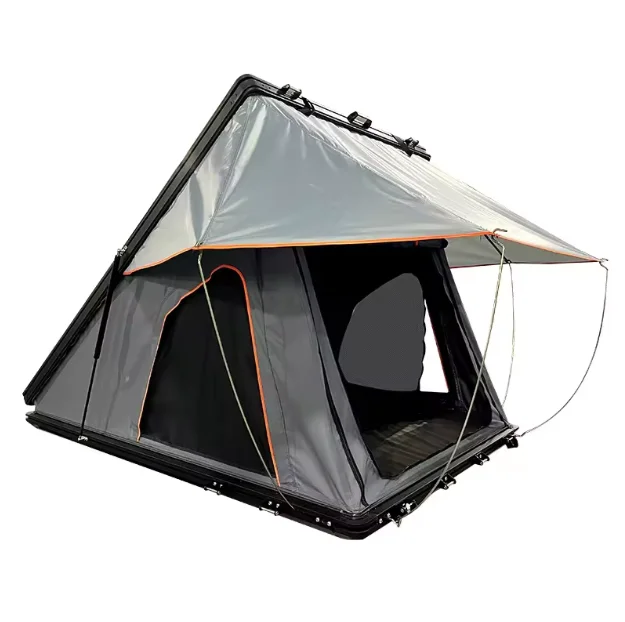

Automatic Hard Shell Outdoor Waterproof Camping Roof Tent Hard Shell Black SUV Aluminium Roof Tent