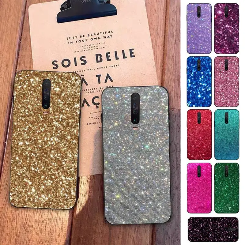 Shining Glitter Sequins Phone Case for Redmi 5 6 7 8 9 A 5plus K20 4X S2 GO 6 K30 pro