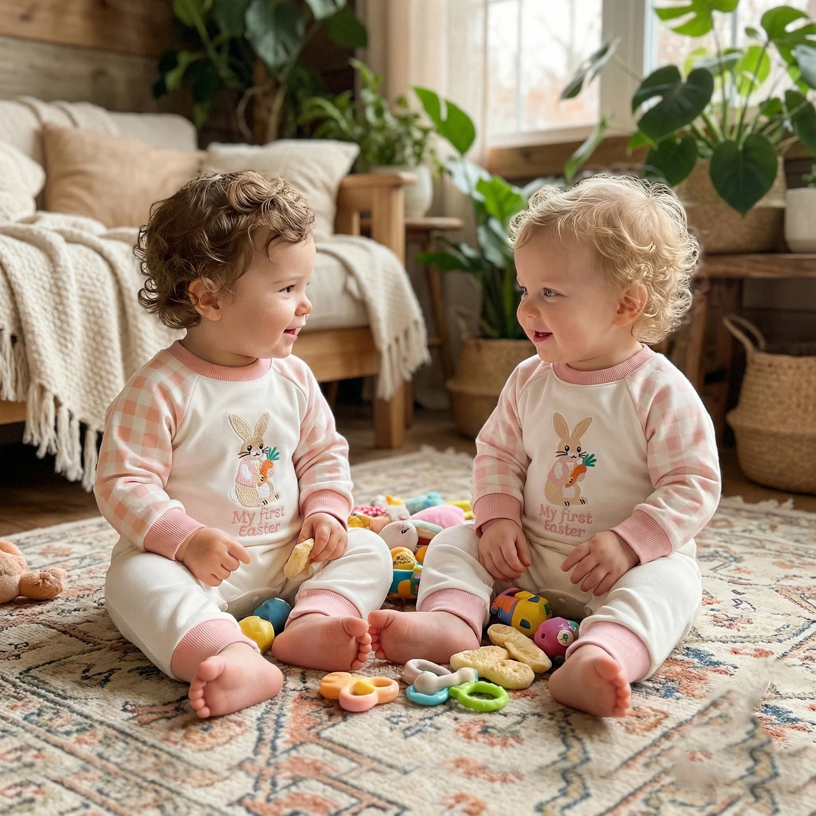 macacao-de-bebe-recem-nascido-primavera-2026-novo-macacao-xadrez-de-manga-comprida-com-gola-redonda-e-bordado-de-coelhinho-para-pascoa