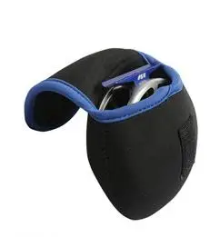 

Fishing Reel Protective Cover Bag Roll Baitcasting Case Blue Accessories