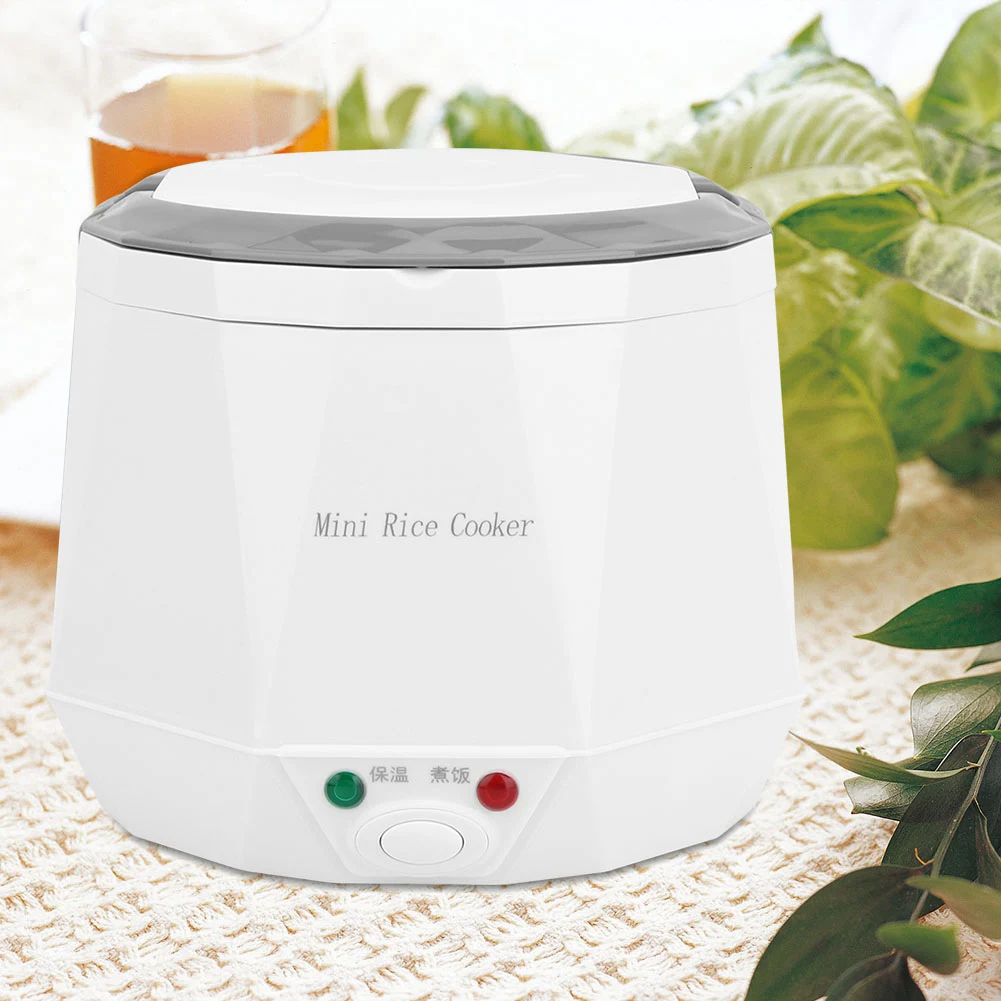 

1.6L Portable Electric Rice Cooker Rice Cooking Tool for 12V Car Use White Car Rice Cooker Electric Cooker Rice Cooker